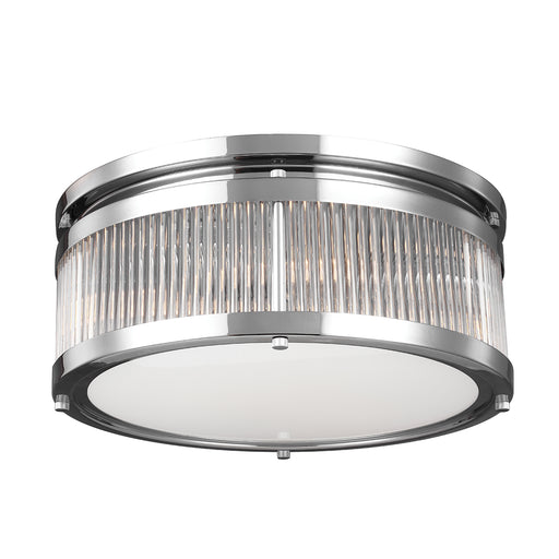 Elstead - FE/PAULSON/F/M Paulson 3 Light Flush Mount - Elstead - Sparks Warehouse