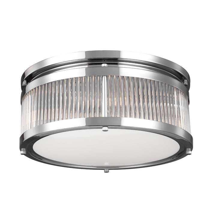 Elstead - FE/PAULSON/F/M Paulson 3 Light Flush Mount - Elstead - Sparks Warehouse