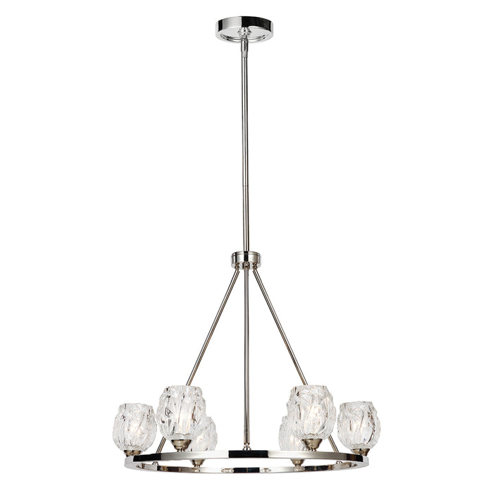 Elstead - FE/RUBIN6 Rubin 6 Light Chandelier - Elstead - Sparks Warehouse