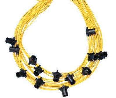 MCG 5MTRBC MCG 100m 110V Yellow Festoon String Complete 20 x BC Lamp Holders Festoon Kits MCG - Sparks Warehouse