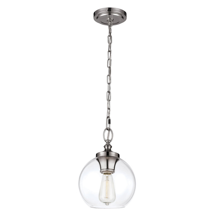 Elstead - FE/TABBY/P/S Tabby 1 Light Mini Pendant - Elstead - Sparks Warehouse