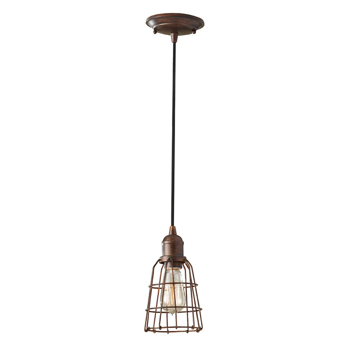 Elstead - FE/URBANRWL/P/D Urban Renewal  1 Light Pendant - Parisian Bronze - Elstead - Sparks Warehouse