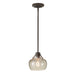 Elstead - FE/URBANRWL/P/H Urban Renewal 1 Light Mini Pendant - Rustic Iron - Elstead - Sparks Warehouse