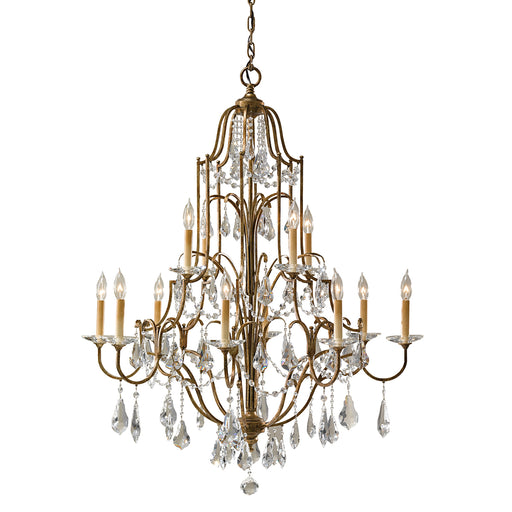 Elstead - FE/VALENTINA12 Valentina 12 Light Multi-Tier Chandelier - Elstead - Sparks Warehouse