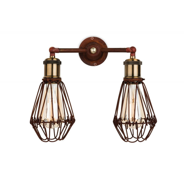 Firstlight 3713RB Arcade Double Wall Light Wall Light Firstlight - Sparks Warehouse