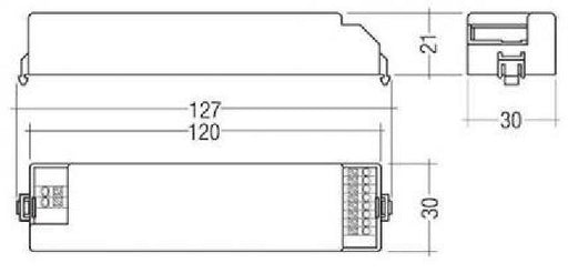 Tridonic 89800032 - EMpowerLED 2W PRO EZ-3 CLIP-FIX