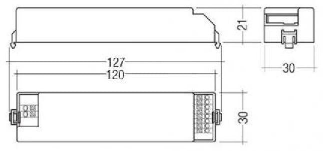Tridonic 89800121 - EMpowerLED 4W BASIC CLIP-FIX