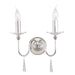 Elstead - FP2 POL NICKEL Finsbury Park 2 Light Wall Light - Polished Nickel - Elstead - Sparks Warehouse