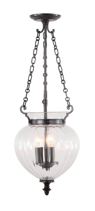 Elstead - FP/P/M OLD BRZ Finsbury Park 3 Light Medium Pendant - Old Bronze - Elstead - Sparks Warehouse