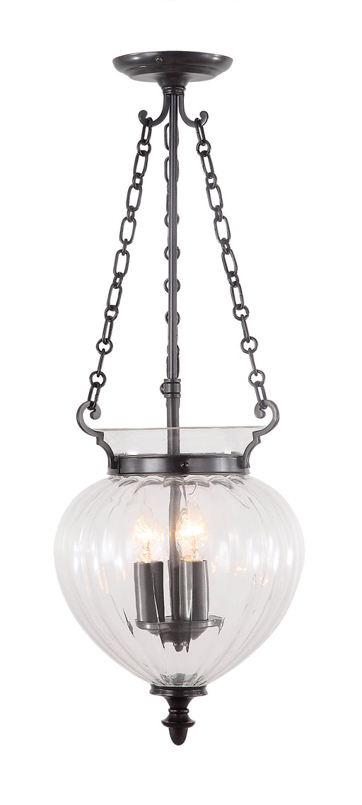 Elstead - FP/P/M OLD BRZ Finsbury Park 3 Light Medium Pendant - Old Bronze - Elstead - Sparks Warehouse