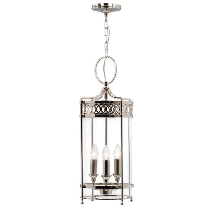 Elstead - GH/P PN Guildhall Pendant - Polished Nickel - Elstead - Sparks Warehouse