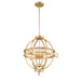 Elstead - GN/LEMURIA/3P A Lemuria 3 Light Globe Pendant - Elstead - Sparks Warehouse