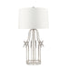 Elstead - GN/STELLA/TL SV Stella 1 Light Table Lamp - Distressed Silver - Elstead - Sparks Warehouse