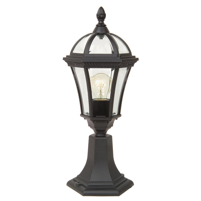 Elstead - GZH/LB3 Ledbury 1 Light Pedestal Lantern - Elstead - Sparks Warehouse