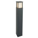 Elstead - H/STAD L E27 BLK Halmstad 1 Light Large Bollard - Black - Elstead - Sparks Warehouse