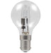 Casell GB28SBC-H-CA - Golf Ball 28w Ba15d/SBC 240v Clear Energy Saving Halogen Light Bulb Halogen Energy Savers Casell - Sparks Warehouse