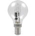 Casell GB28SES-H-CA - Golf Ball 28w E14/SES 240v Clear Energy Saving Halogen Light Bulb Halogen Energy Savers Casell - Sparks Warehouse