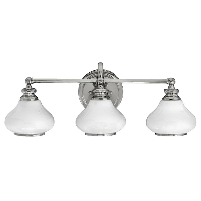 Elstead - HK/AINSLEY3 BATH Ainsley 3 Light Wall Light - Elstead - Sparks Warehouse