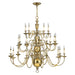 Elstead - HK/CAMBRIDGE25 Cambridge 25 Light Chandelier - Elstead - Sparks Warehouse
