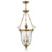 Elstead - HK/CAMBRIDGE/P/L Cambridge 3 Light Large Pendant - Elstead - Sparks Warehouse