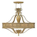 Elstead - HK/CARABEL/P/D Carabel 6 Light Oval Chandelier - Elstead - Sparks Warehouse