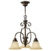 Elstead - HK/CELLO3 Cello 3 Light Chandelier - Elstead - Sparks Warehouse