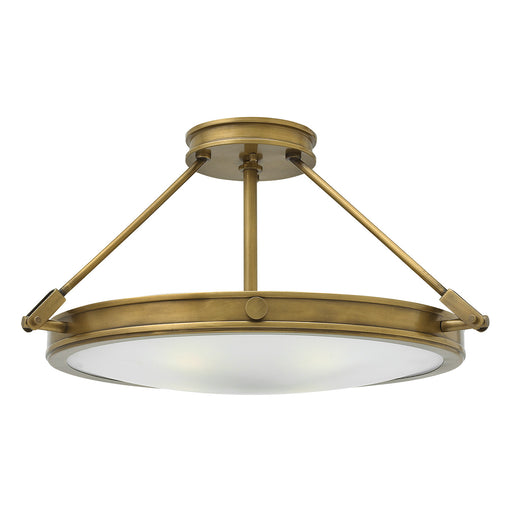 Elstead - HK/COLLIER/SF/M Collier 4 Light Large Semi-Flush - Elstead - Sparks Warehouse