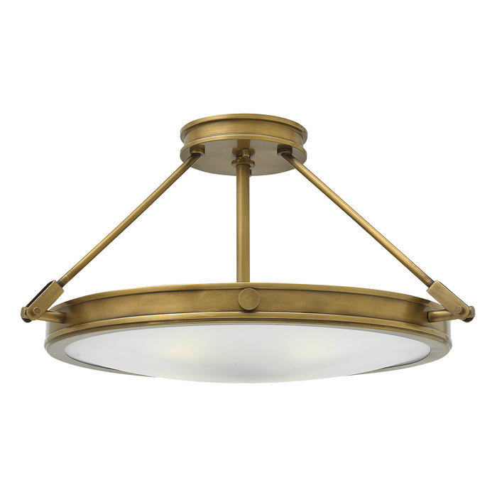 Elstead - HK/COLLIER/SF/M Collier 4 Light Large Semi-Flush - Elstead - Sparks Warehouse