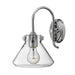 Elstead - HK/CONGRES1/A CM Congress 1 Light Clear Glass Wall Light - Chrome - Elstead - Sparks Warehouse