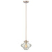 Elstead - HK/CONGRESP/B BC Congress 1 Light Clear Glass Pendant  - Brushed Caramel - Elstead - Sparks Warehouse