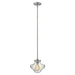 Elstead - HK/CONGRESP/B CM Congress 1 Light Clear Glass Pendant - Chrome - Elstead - Sparks Warehouse
