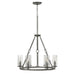 Elstead - HK/DAKOTA6 Dakota 6 Light Chandelier - Elstead - Sparks Warehouse