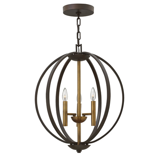Elstead - HK/EUCLID/3P Euclid 3 Light Pendant Chandelier - Elstead - Sparks Warehouse