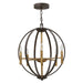 Elstead - HK/EUCLID/6P Euclid 6 Light Pendant Chandelier - Elstead - Sparks Warehouse