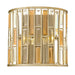 Elstead - HK/GEMMA2/A SL Gemma 2 Light Wall Light - Silver Leaf - Elstead - Sparks Warehouse