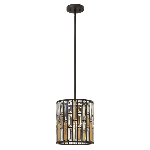 Elstead - HK/GEMMA/P/A VBZ Gemma 1 Light Mini Pendant - Vintage Bronze - Elstead - Sparks Warehouse