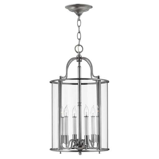 Elstead - HK/GENTRY/P/L PW Gentry 6 Light Large Pendant - Pewter - Elstead - Sparks Warehouse