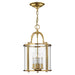 Elstead - HK/GENTRY/P/M PB Gentry 4 Light Medium Pendant - Polished Brass - Elstead - Sparks Warehouse