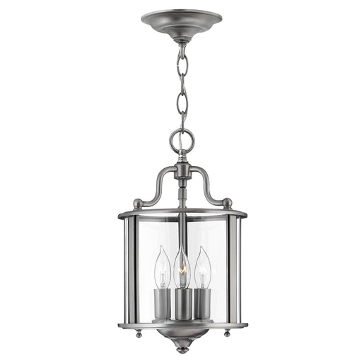 Elstead - HK/GENTRY/P/S PW Gentry 3 Light Small Pendant - Pewter - Elstead - Sparks Warehouse