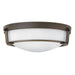 Elstead - HK/HATHAWAY/F/MB Hathaway 3 Light Medium Flush Mount - Olde Bronze - Elstead - Sparks Warehouse