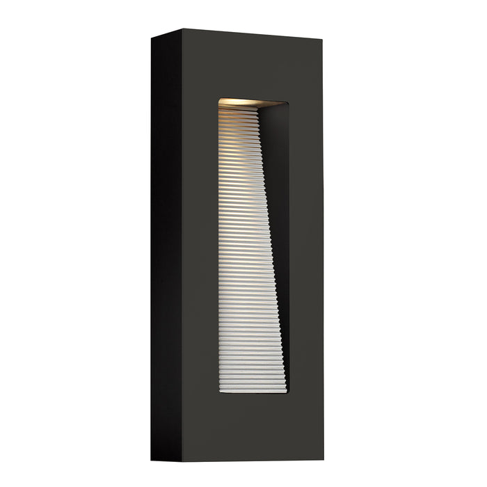 Elstead - HK/LUNA/M SK Luna Medium LED Wall Light - Satin Black - Elstead - Sparks Warehouse