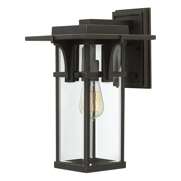 Elstead - HK/MANHATTAN2/M Manhattan 1 Light Medium Wall Lantern - Elstead - Sparks Warehouse
