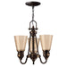 Elstead - HK/MAYFLOWER3 Mayflower 3 Light Chandelier - Elstead - Sparks Warehouse
