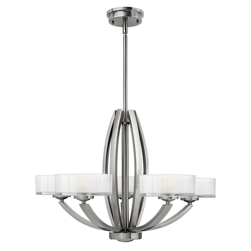Elstead - HK/MERIDIAN5 Meridian 5 Light Chandelier - Elstead - Sparks Warehouse