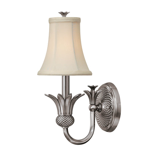 Elstead - HK/PLANT1 PL Plantation 1 Light Wall Light - Polished Antique Nickel - Elstead - Sparks Warehouse