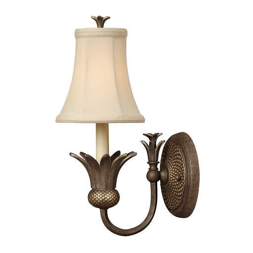Elstead - HK/PLANT1 PZ Plantation 1 Light Wall Light - Pearl Bronze - Elstead - Sparks Warehouse