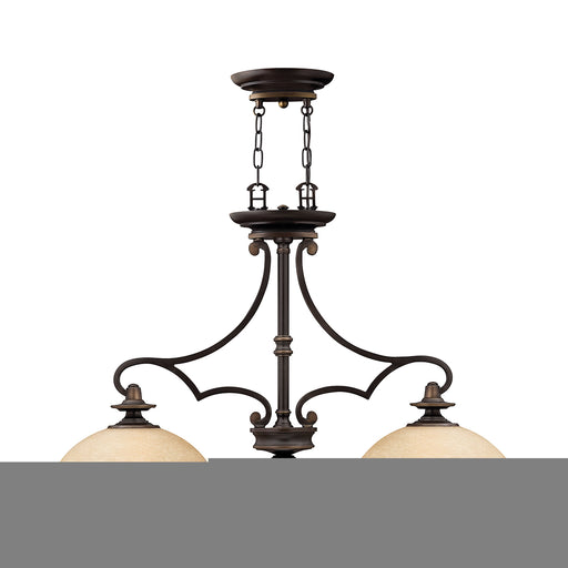 Elstead - HK/PLYMOUTH/ISLE Plymouth 2 Light Chandelier - Elstead - Sparks Warehouse