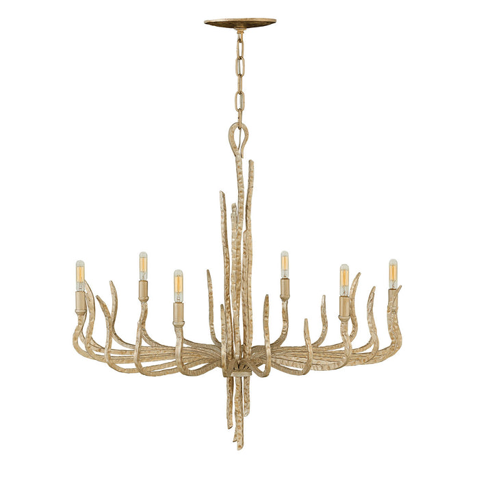 Elstead - HK/SPYRE6C CPG Spyre 6 Light Chandelier - Champagne Gold - Elstead - Sparks Warehouse