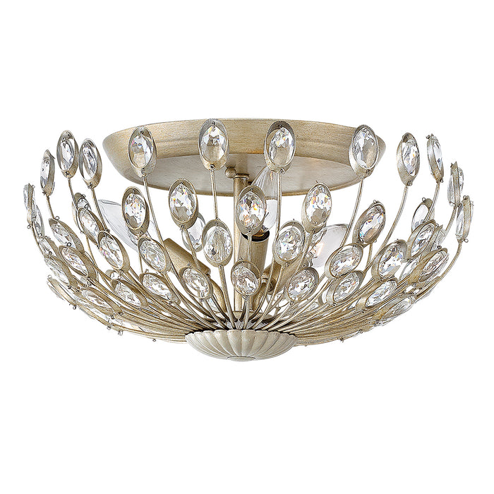 Elstead - HK/TULAH/F Tulah 3 Light Flush Mount - Elstead - Sparks Warehouse