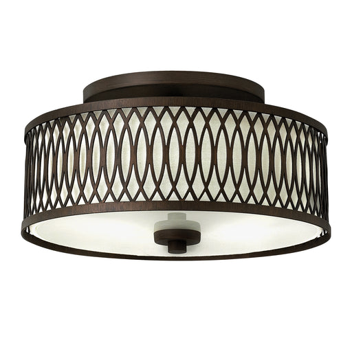 Elstead - HK/WALDEN/F Walden 3 Light Flush Mount - Elstead - Sparks Warehouse
